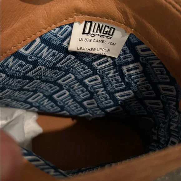 Dingo Kayce Brown Suede Fringe Boots - Picture 9 of 11